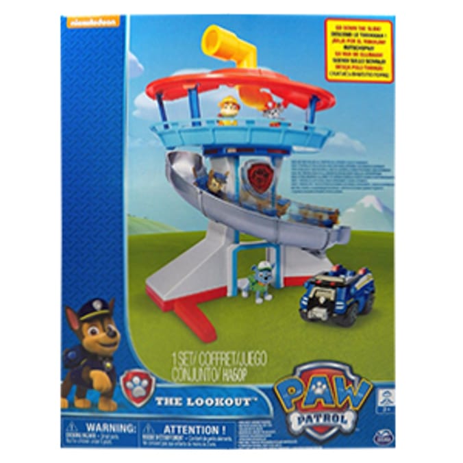 Paw Patrol The Lookout Playset new large working tower chase