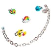 Charm U Bracelet and Charms (Case of 4 Sets)