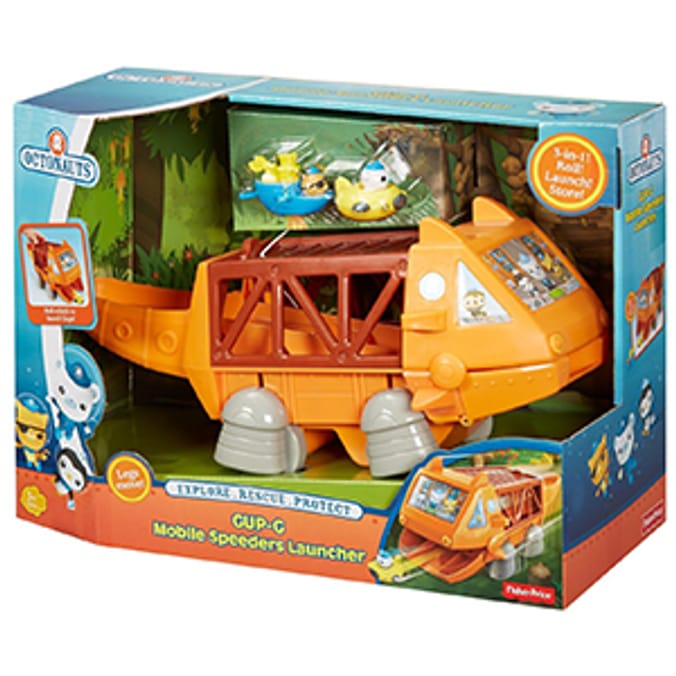 Octonauts Gup-G Mobile Speeders Launcher