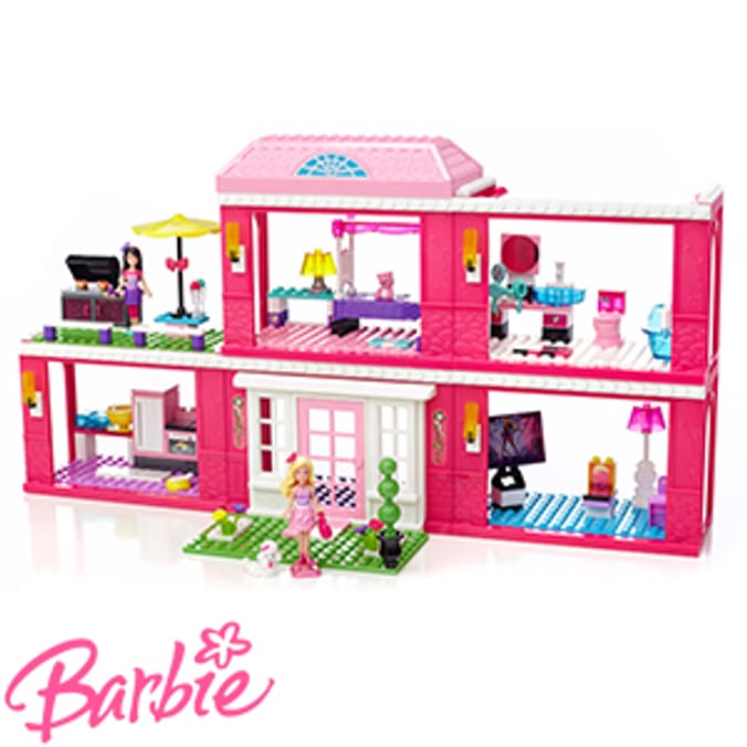 Barbie mega best sale bloks luxury mansion