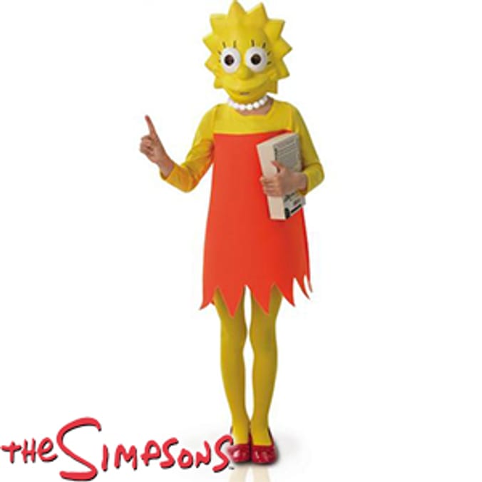 Rubie's Lisa Simpson Kids Costume (5-6 Years)