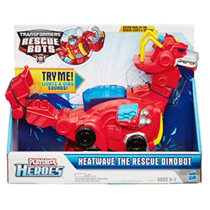 Transformers Rescue Bots Heatwave Rescue Dinobot hasbro dino bot