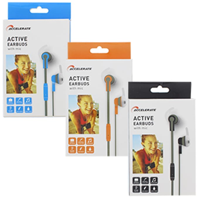 Accelerate Active Earbuds with Microphone father s day fathers