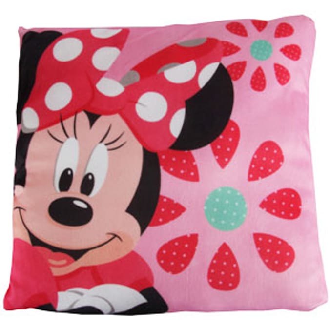 Minnie Mouse Cushion Home Bargains