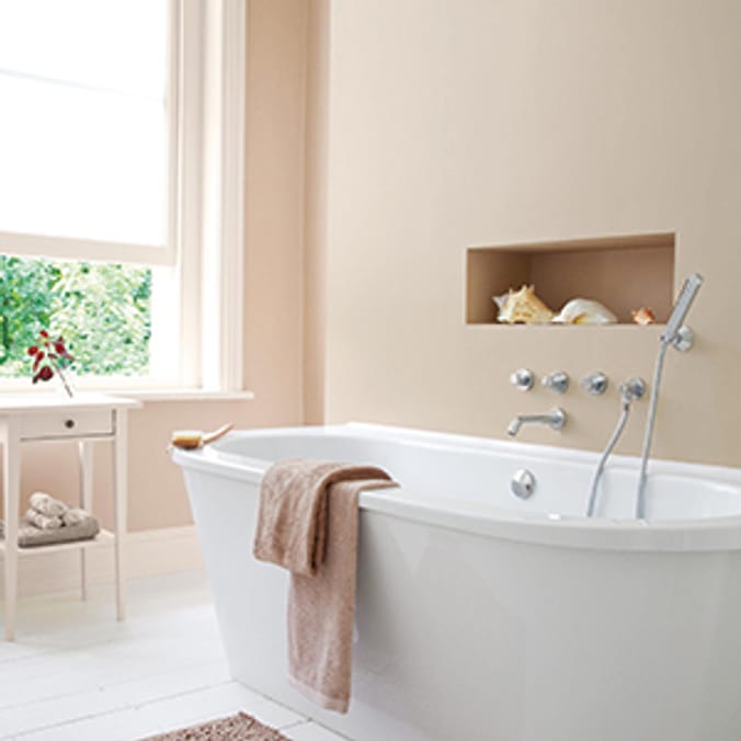 Berger Kitchen & Bathroom MidSheen Emulsion Magnolia 2.5L cream wall