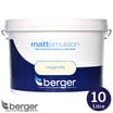 Berger Matt Emulsion: Magnolia 10L