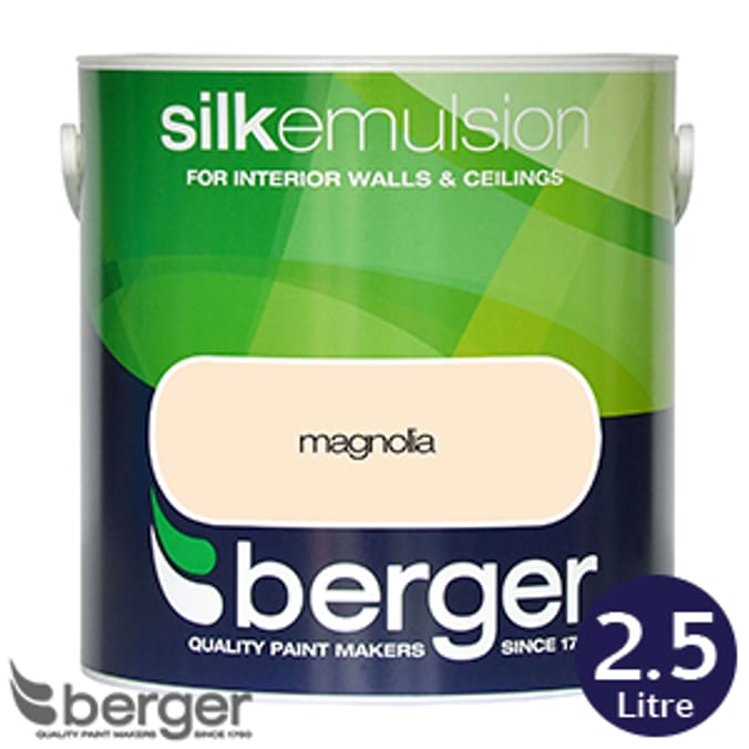 Berger Silk Emulsion Magnolia 2.5L