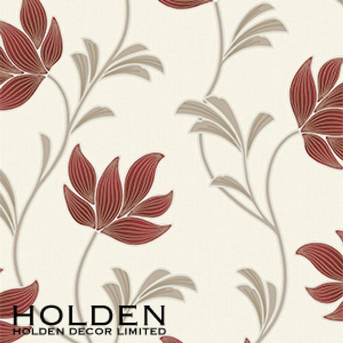 K2 Textured Wallcovering Lottie Red home decor, decorate, wall covering, wall papers