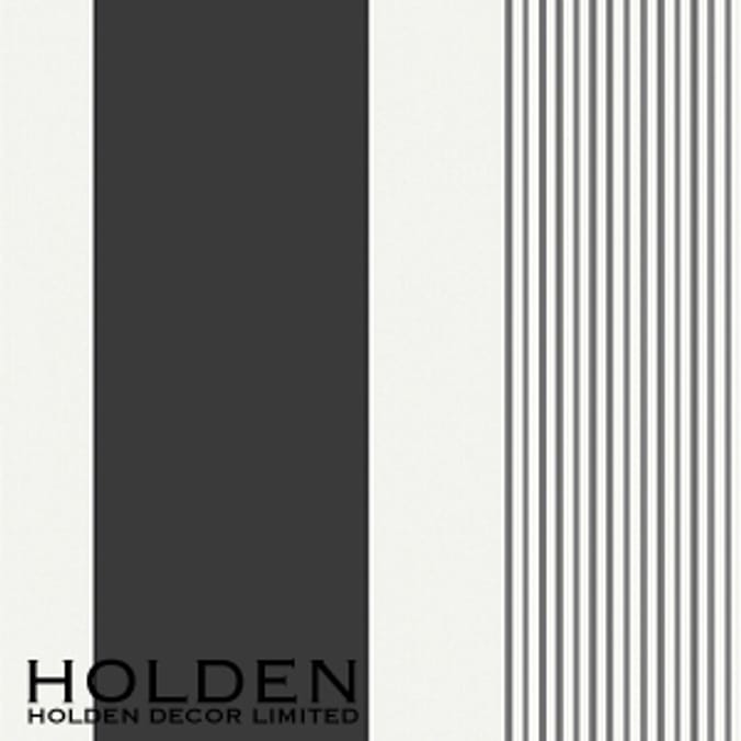 K2 Textured Wallcovering Akina Stripe Black & White home decor
