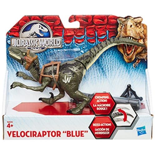 Jurassic World Velociraptor Chomping Action Figure Jurassic Park ...