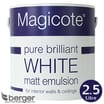 Magicote Matt Emulsion: Pure Brilliant White 2.5L