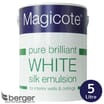 Magicote Silk Emulsion: Pure Brilliant White 5L