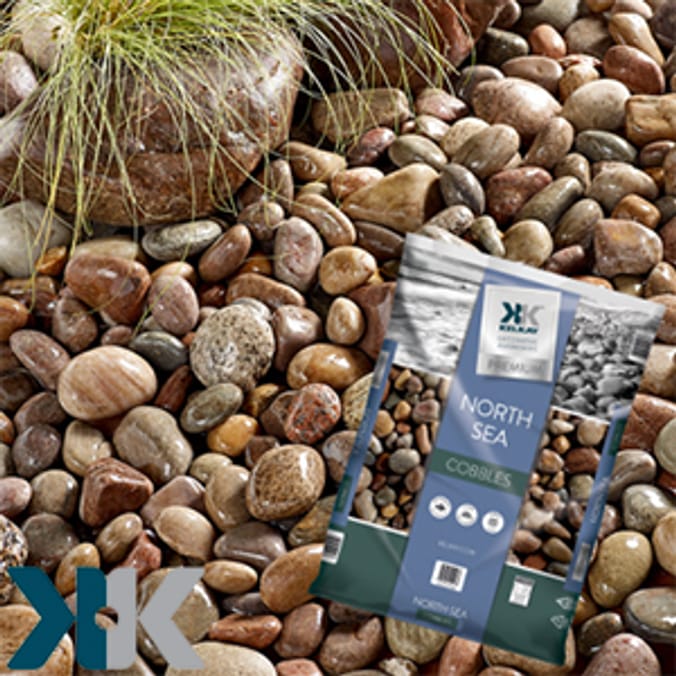 Kelkay North Sea Cobbles decorative aggregates premium garden care