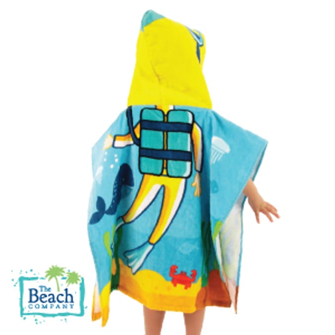 The Beach Company: Scuba Diver Hooded Poncho