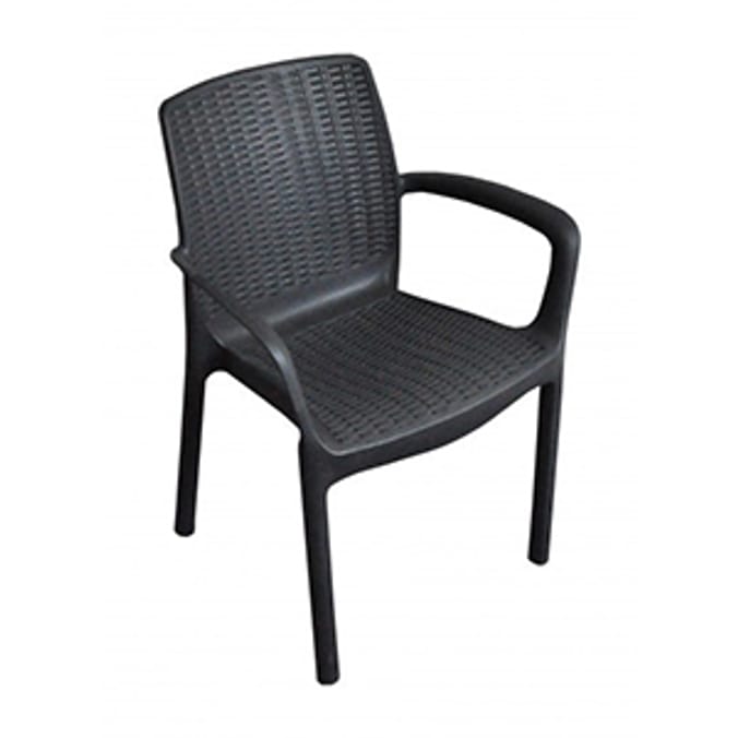 Keter Bali Mono Chair anthracite slate grey outdoor chair