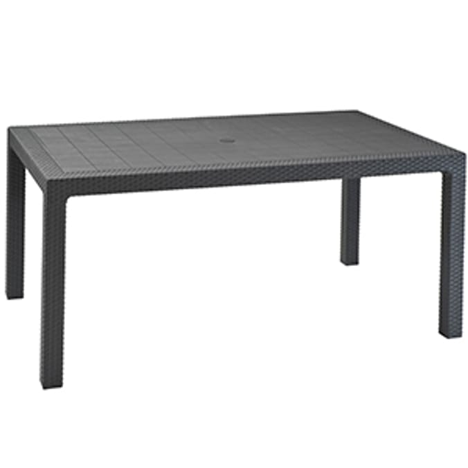 Keter Melody Large Rectangle Table garden furniture outdoor dining