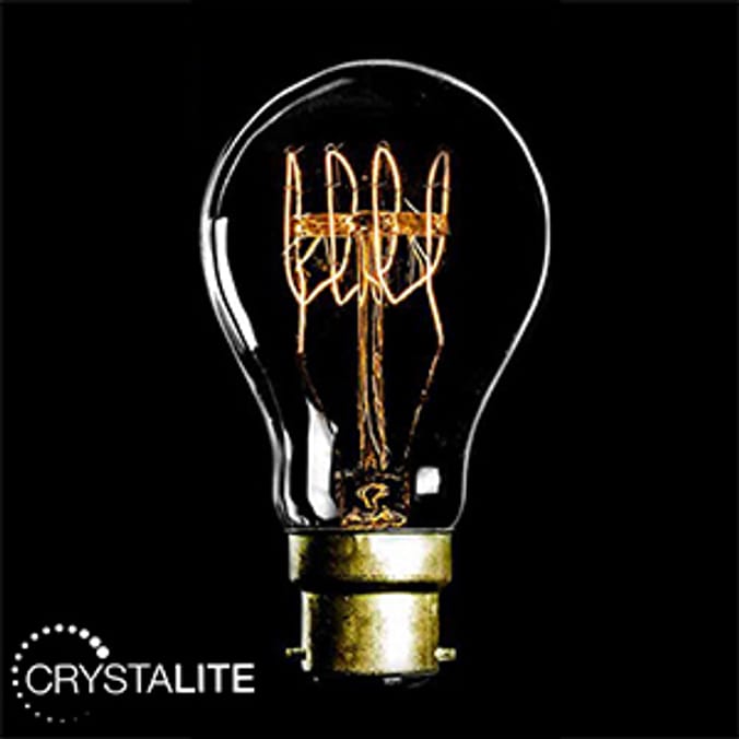 Antique Bulb 60W Quad Loop Filament (12 Bulbs) Home Bargains