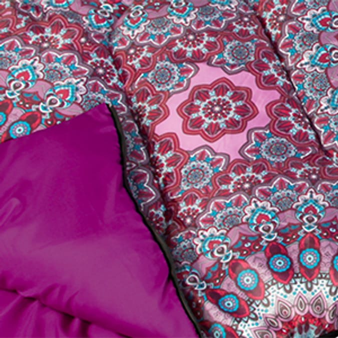 Psychedelic Festival Sleeping Bag love peace hippy hipster music