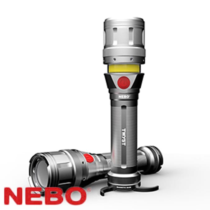 Nebo TWYST 3in1 LED 360° Torch 360 degree light lantern worklight