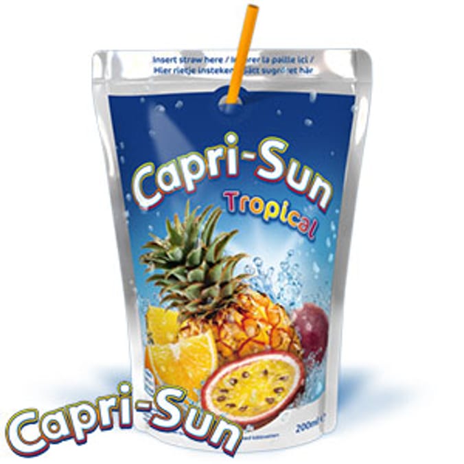 CapriSun Tropical (Case of 40 Cartons) juice drink carton drink