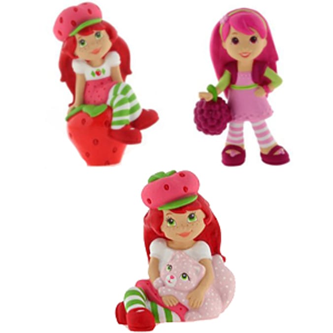 Strawberry Shortcake x3 Figures