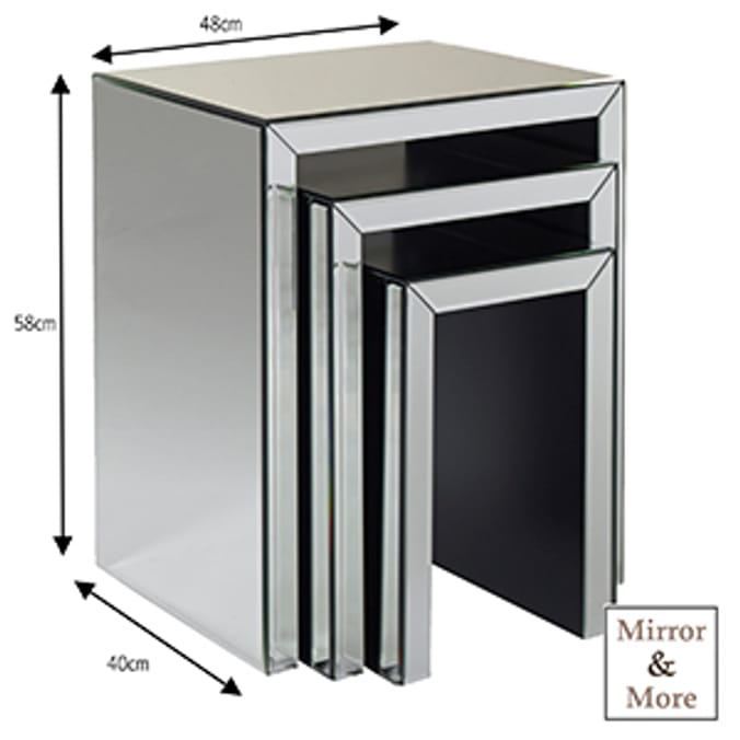 Kendal Stacking Tables Home Bargains