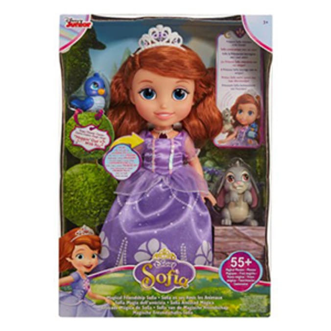 Sofia the First Magical Friendship Sofia Doll talking singing interactive 30cm large Home Bargains