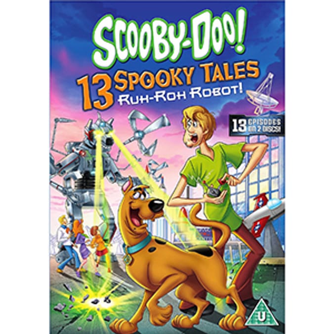 ScoobyDoo 13 Spooky Tales RuhRoh Robot! DVD childrens family tv dog