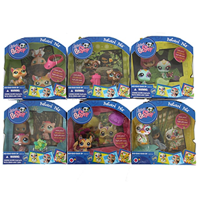 Littlest Pet Shop Postcard Pets 1577 1582 Home Bargains