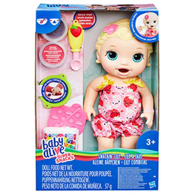 Baby alive store snack