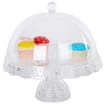 Blooming Beautiful: Clear Cake Stand (Case of 12)