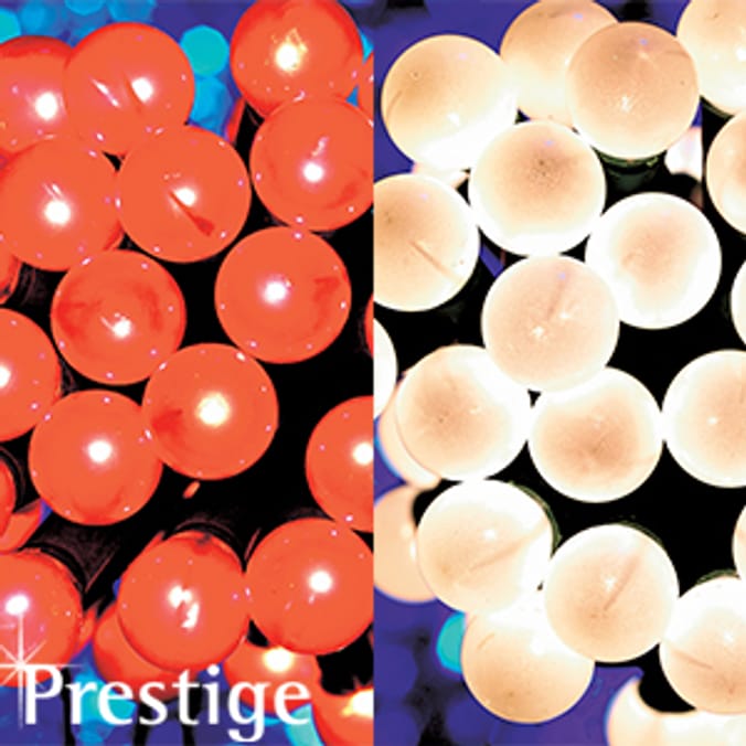 Prestige Lighting: 200 Indoor Berry Lights