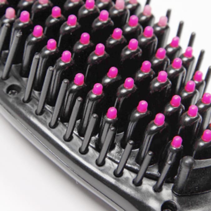 James London Styling Ceramic Straightening Brush Home Bargains