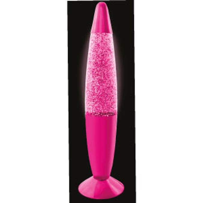 Light Fever: Pink Glitter Lamp