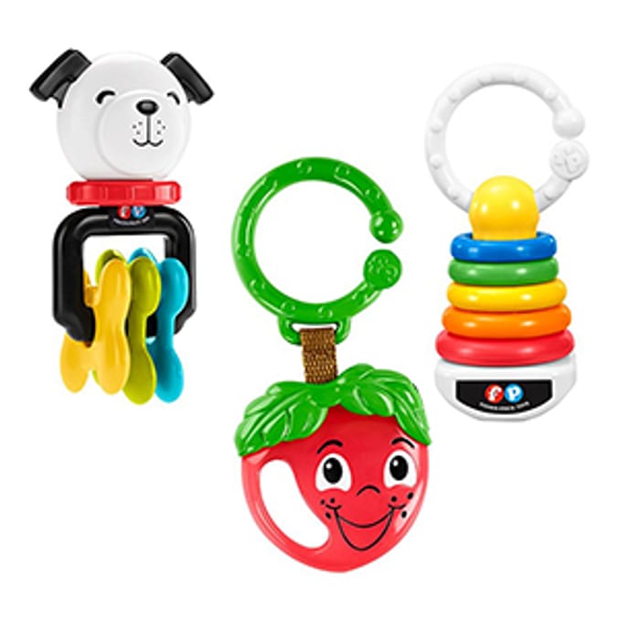 Fisher price teether set deals