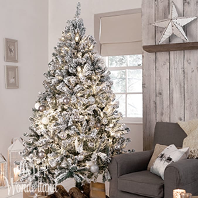 Winter Wonderland: 6ft Luxury Snowy Artificial Tree