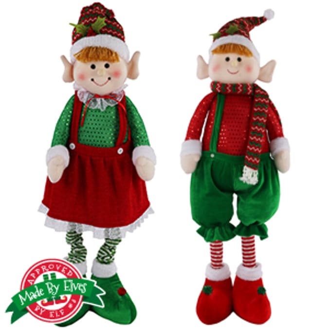 Made by Elves: Child Extendable Elf Pair (130cm) | Home Bargains