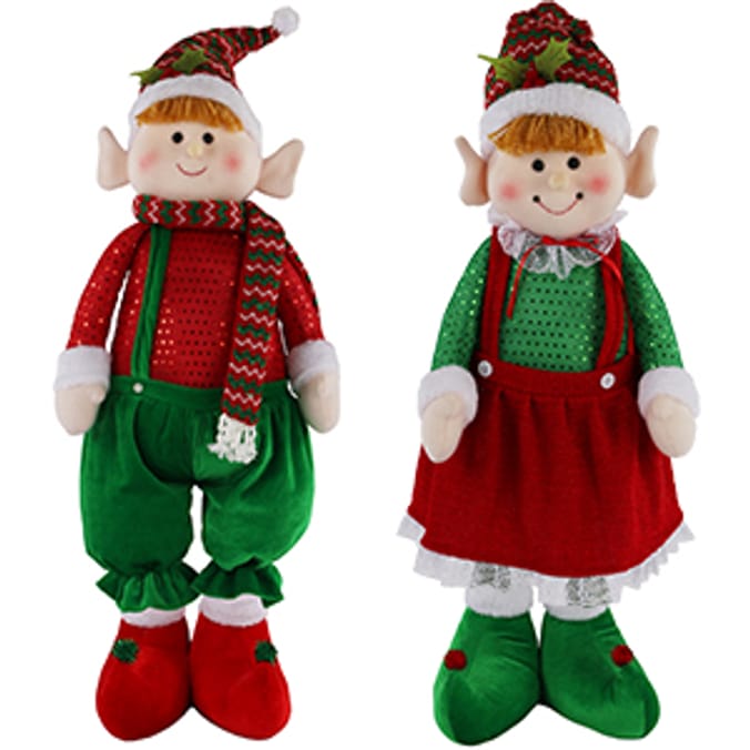 Made by Elves: Child Extendable Elf Pair (130cm) | Home Bargains