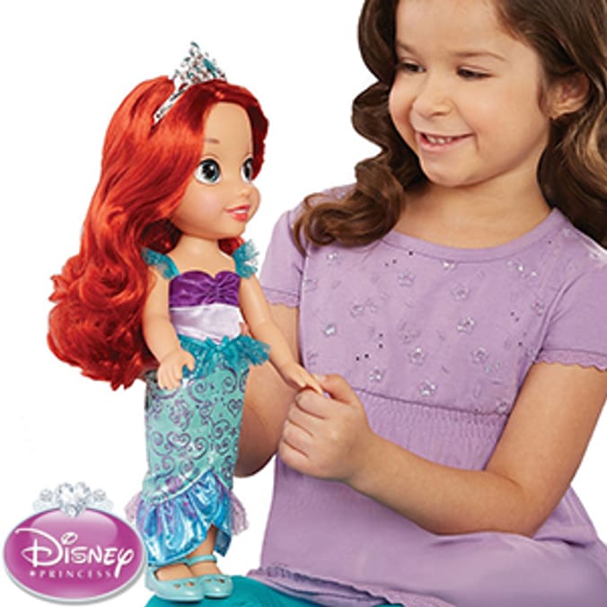 Little mermaid cheap toddler doll