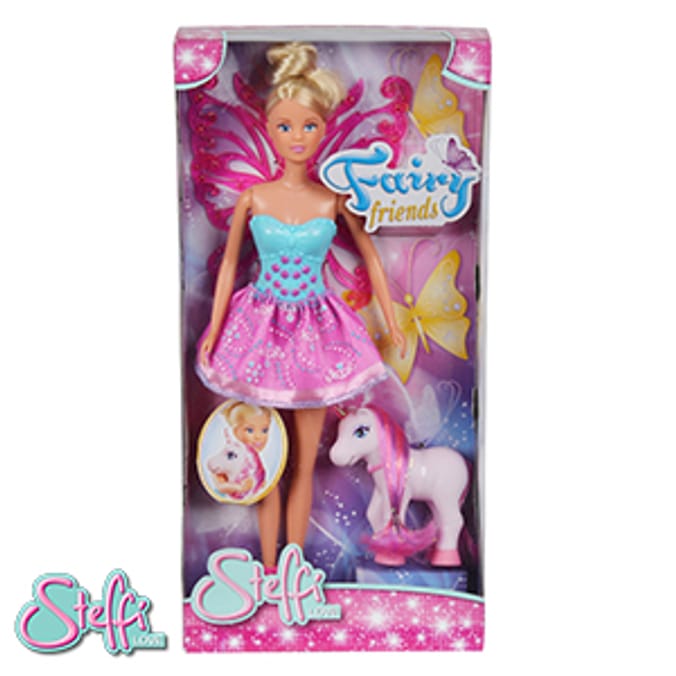 Steffi Love Fairy Friends barbie cindy doll action figure unicorn fairies fairy Home Bargains