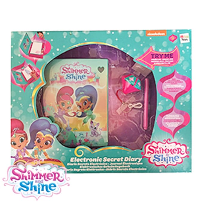 Shimmer & Shine Electronic Secret Diary nickelodeon preschool gift