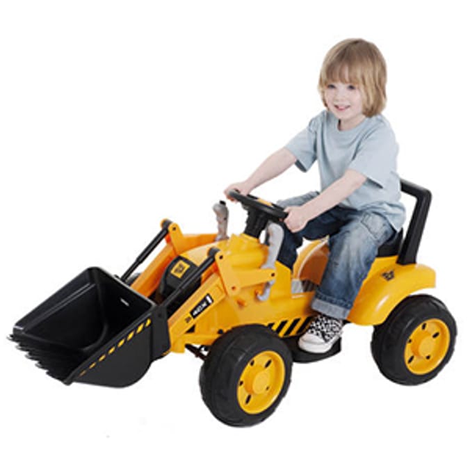 Toy jcb battery on sale ride on digger