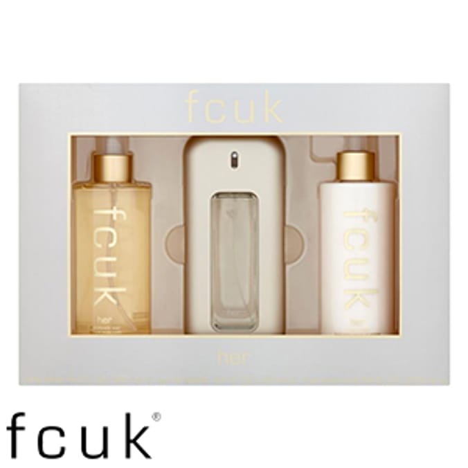 Fcuk perfume gift set best sale for her