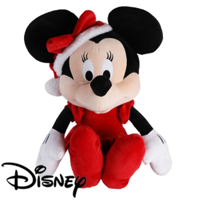 Christmas minnie mouse soft hot sale toy