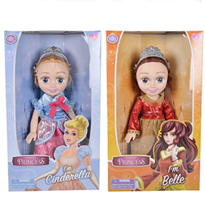 Preschool Princess FairyTale Princess Doll belle cinderella rapunzel