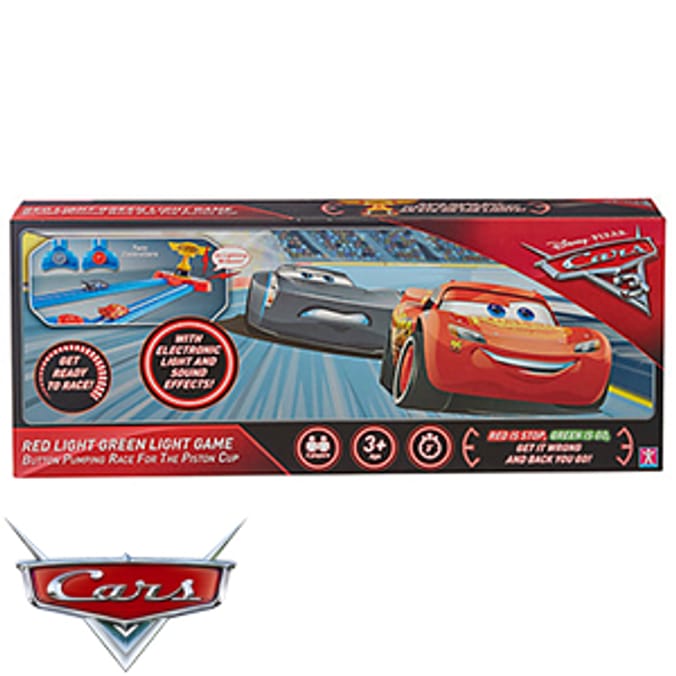 Disney Cars Red Light Green Light Game lightning mcqueen pixar