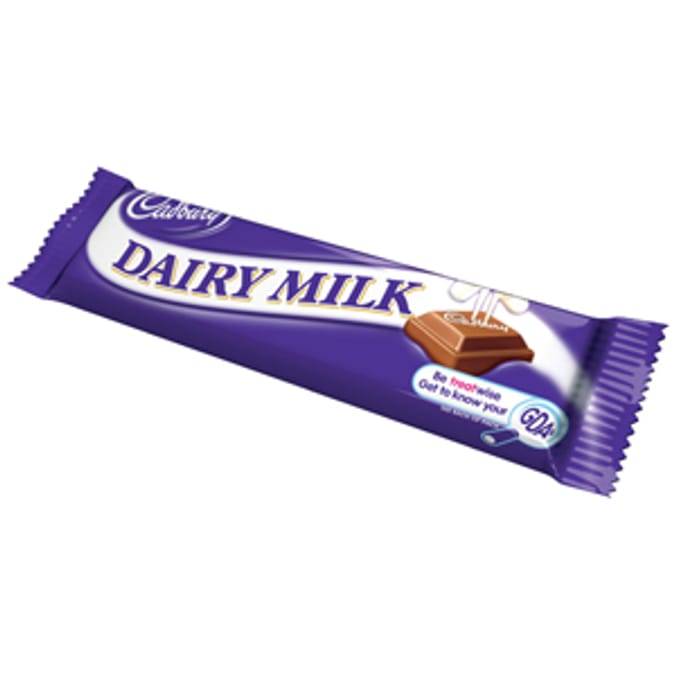 Cadbury's Dairy Milk 6 x 39g Bars Home Bargains