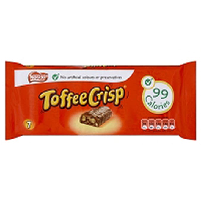 Nestle Toffee Crisp 7pk Home Bargains