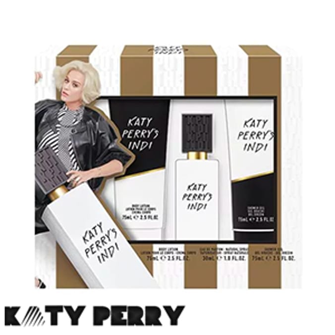 Katy Perry's Indi 30ml EDP Gift eau de parfum perfume fragrance women body lotion shower gel | Home Bargains