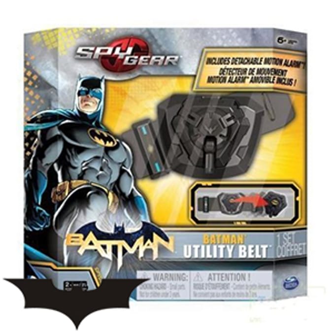 Spy Gear Batman Utility Belt motion alarm accessories super hero